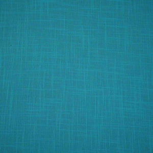 Aqua Blue Solid Cotton Linen Slub Fabric SG-30367 - TradeUNO