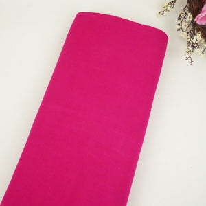 Dark Pink Solid Cotton Linen Slub Fabric SH-17226 - TradeUNO