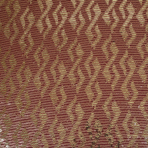 Maroon Sequins embroidery Georgette Fabric WI-29171 - TradeUNO