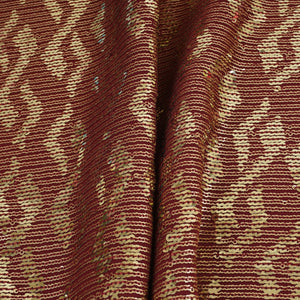 Maroon Sequins embroidery Georgette Fabric WI-29171 - TradeUNO