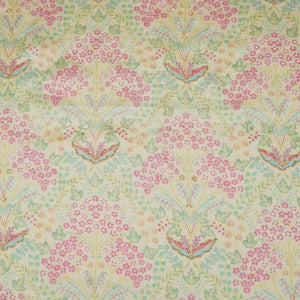 Cream Floral Cutdana Embroidery Chinnon Fabric VF-30629 - TradeUNO