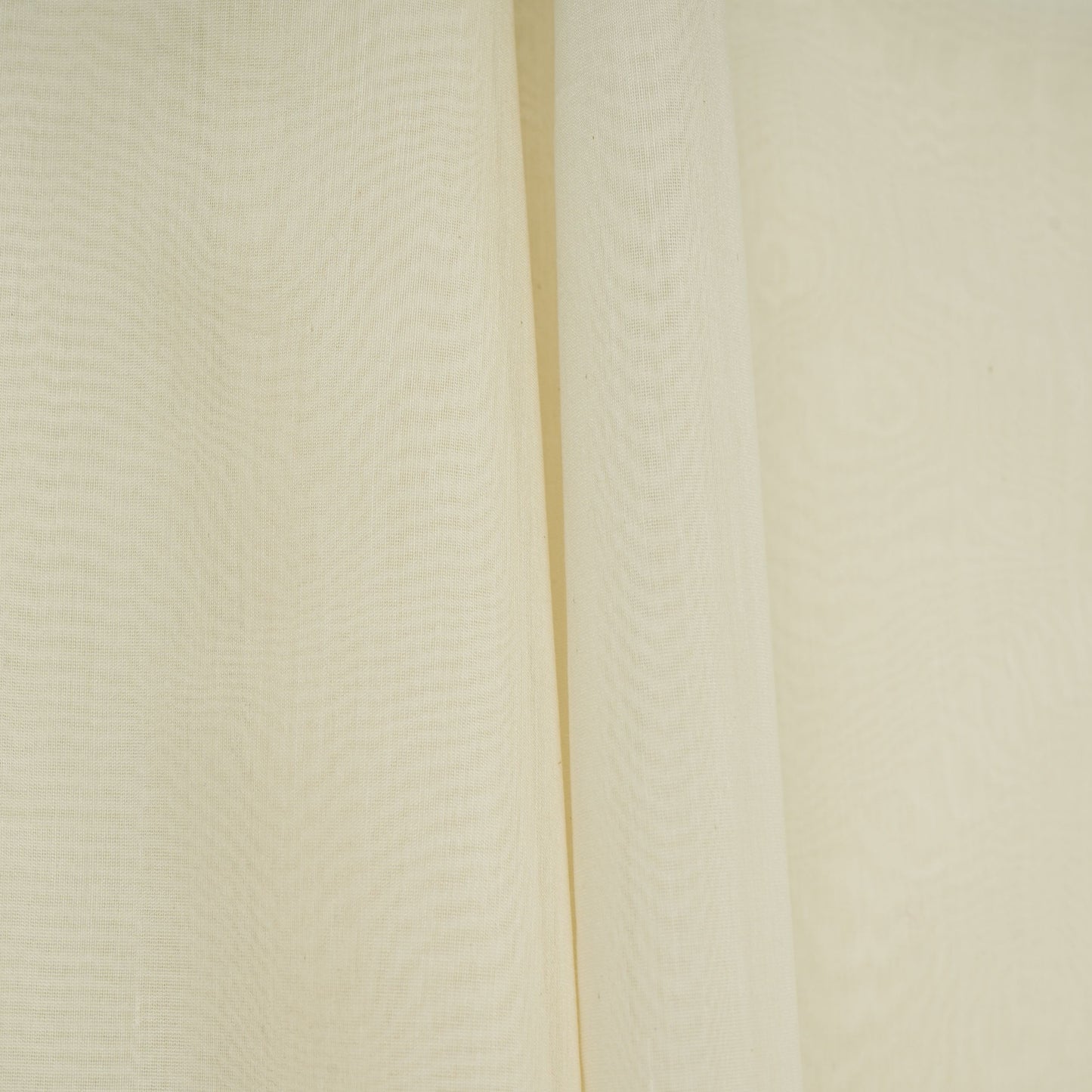 White Dyeable Border Work Chanderi Fabric CW-32506