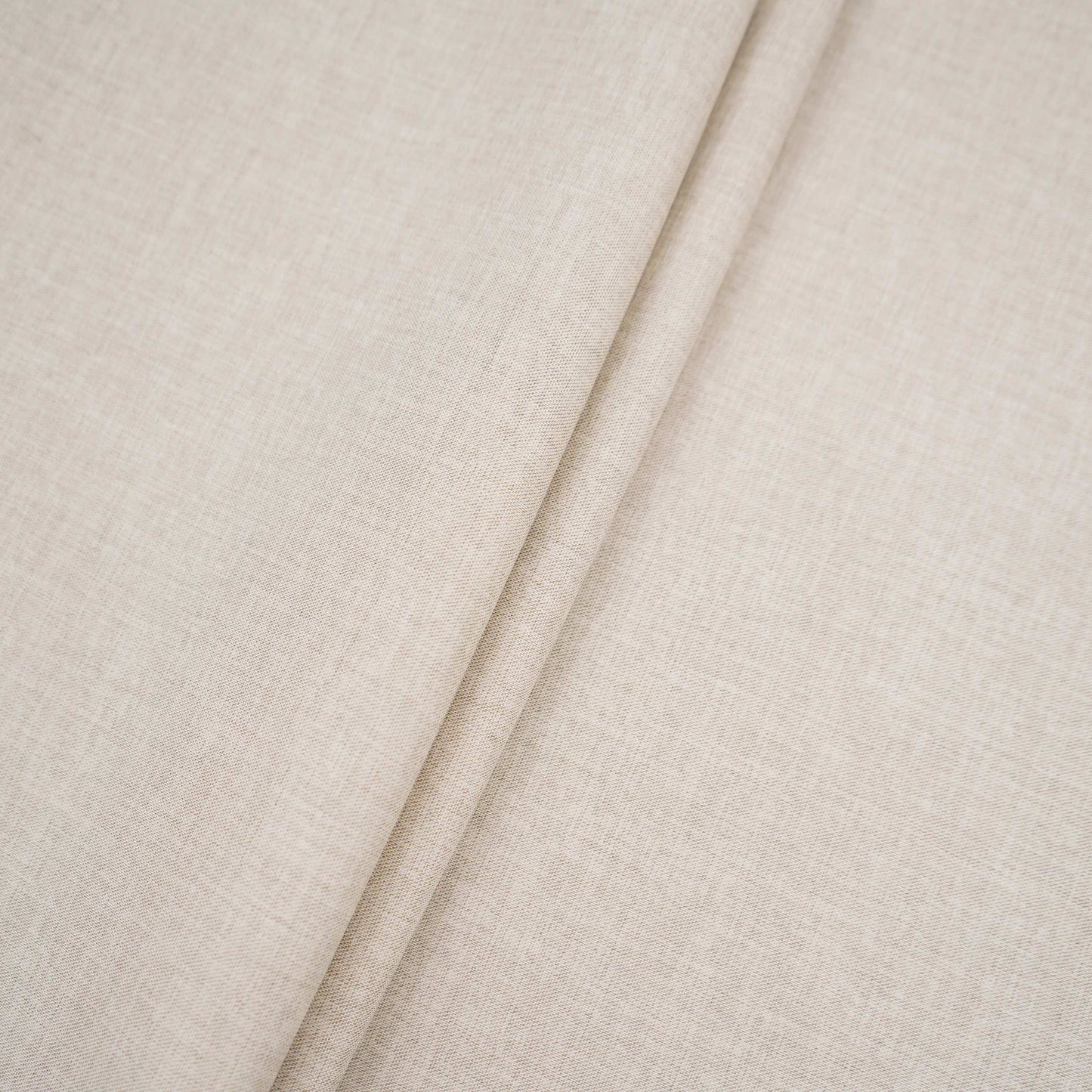 Natural Beige Solid Suiting Fabric ASMI-31305