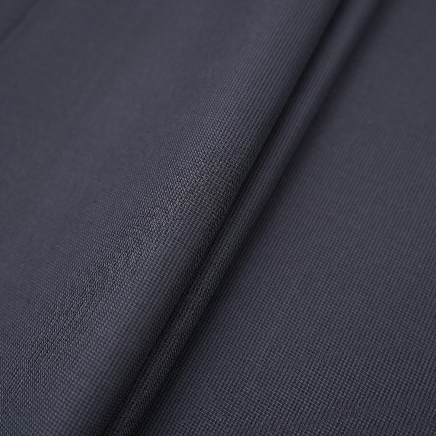 Charcoal Grey Solid Suiting Fabric ASMI-31298