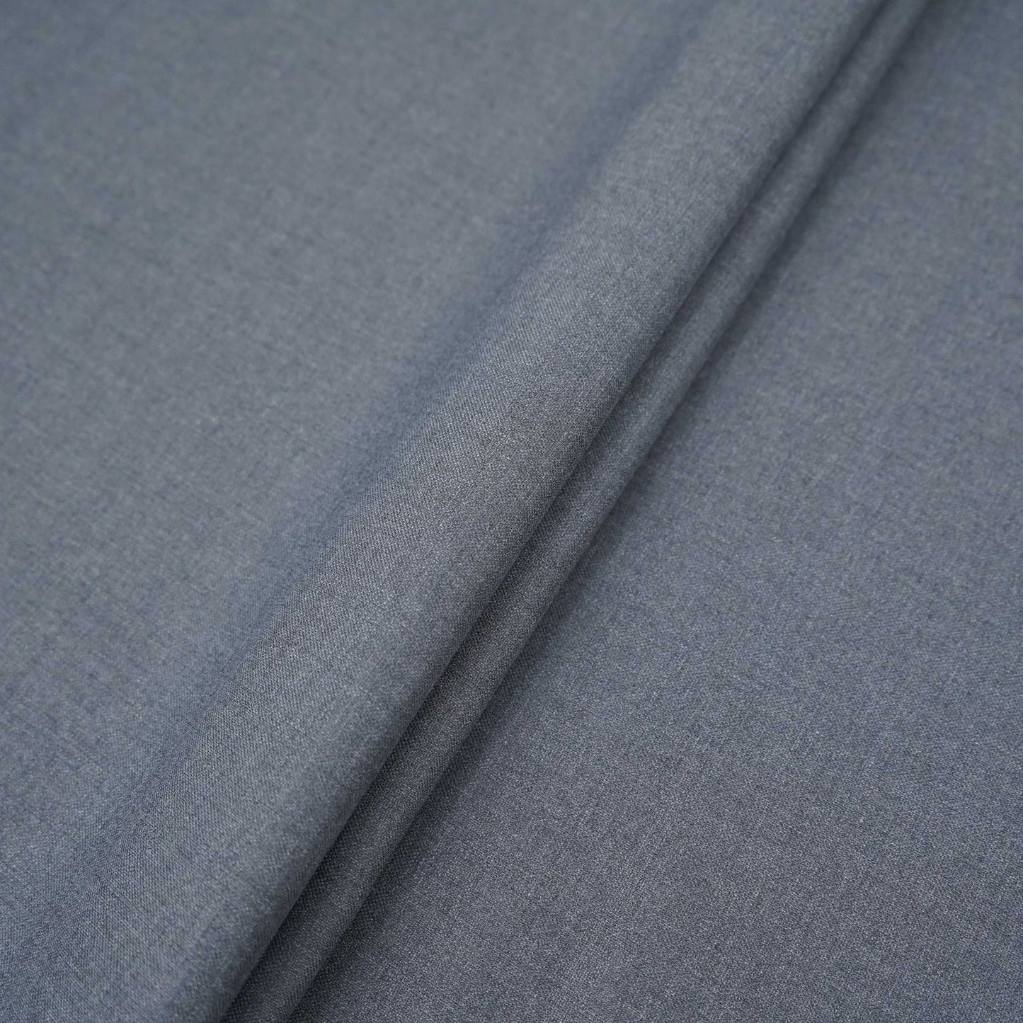 Dark Grey Check Weave Suiting Fabric ASMI-31310