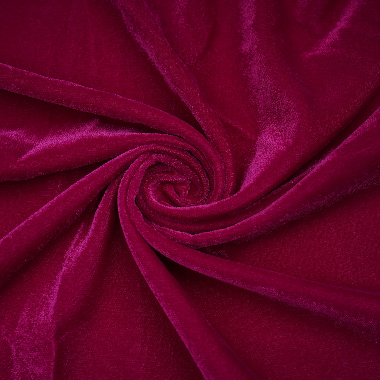 Magenta Solid Viscose Velvet Fabric 21227