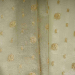 Golden Buti Kanjivaran Silk Fabric MTI-31227 - TradeUNO