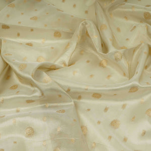 Golden Buti Kanjivaran Silk Fabric MTI-31227 - TradeUNO