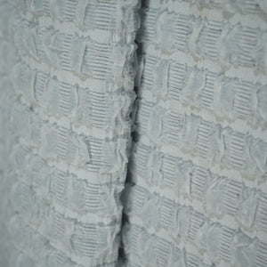 Light Purple Embossed Imported Knitted Lycra Fabric