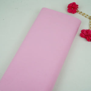 Baby Pink Solid Lizzy Bizzy Fabric RTL-31249 - TradeUNO