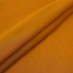 Mustard Yellow Solid 60gm Georgette Fabric SSMG-05 - TradeUNO