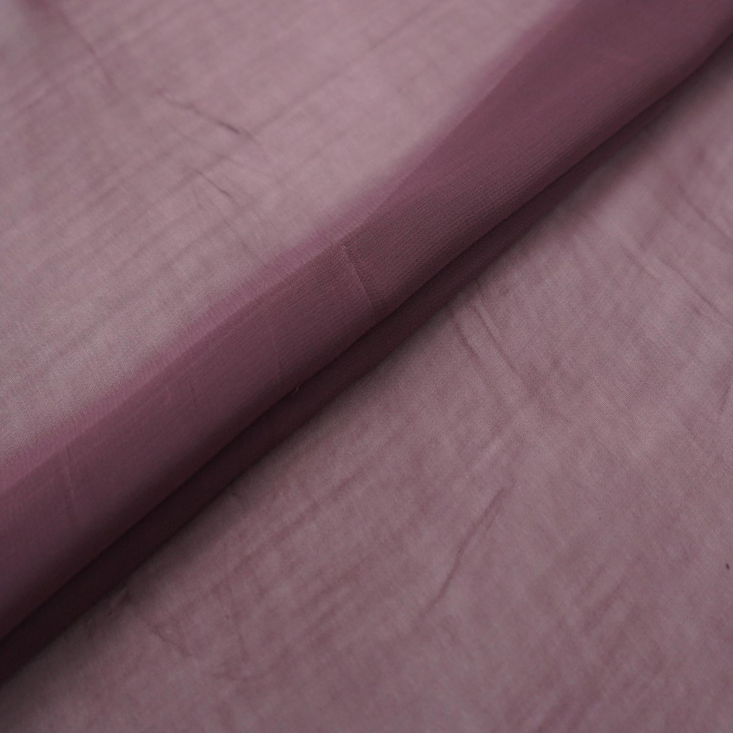 Dusty Mauve Solid 60gm Georgette Fabric SSMG-19