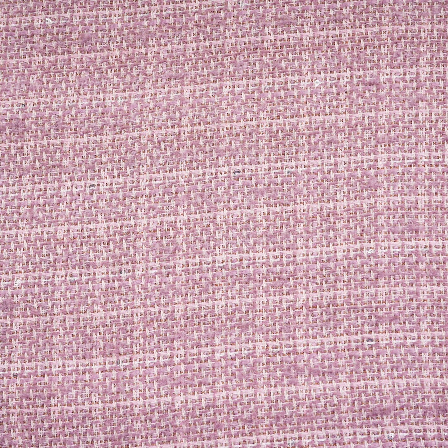 Berry Red Check Tweed Fabric 21884