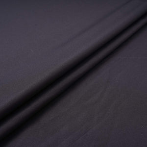 Black Solid Japanese Crepe Shirting Fabric PG-30372 - TradeUNO