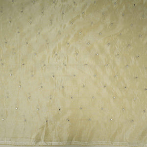 Golden Buti Mirror embroidery Tissue Fabric VFS-31691 - TradeUNO
