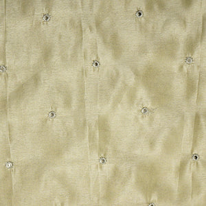 Golden Buti Mirror embroidery Tissue Fabric VFS-31693 - TradeUNO