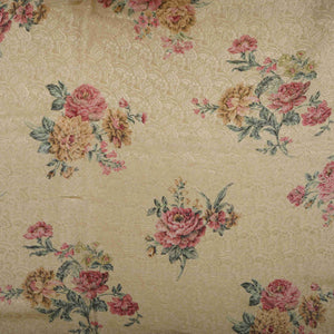 Ivory floral Jacquard Tissue Fabric MTF-31793 - TradeUNO
