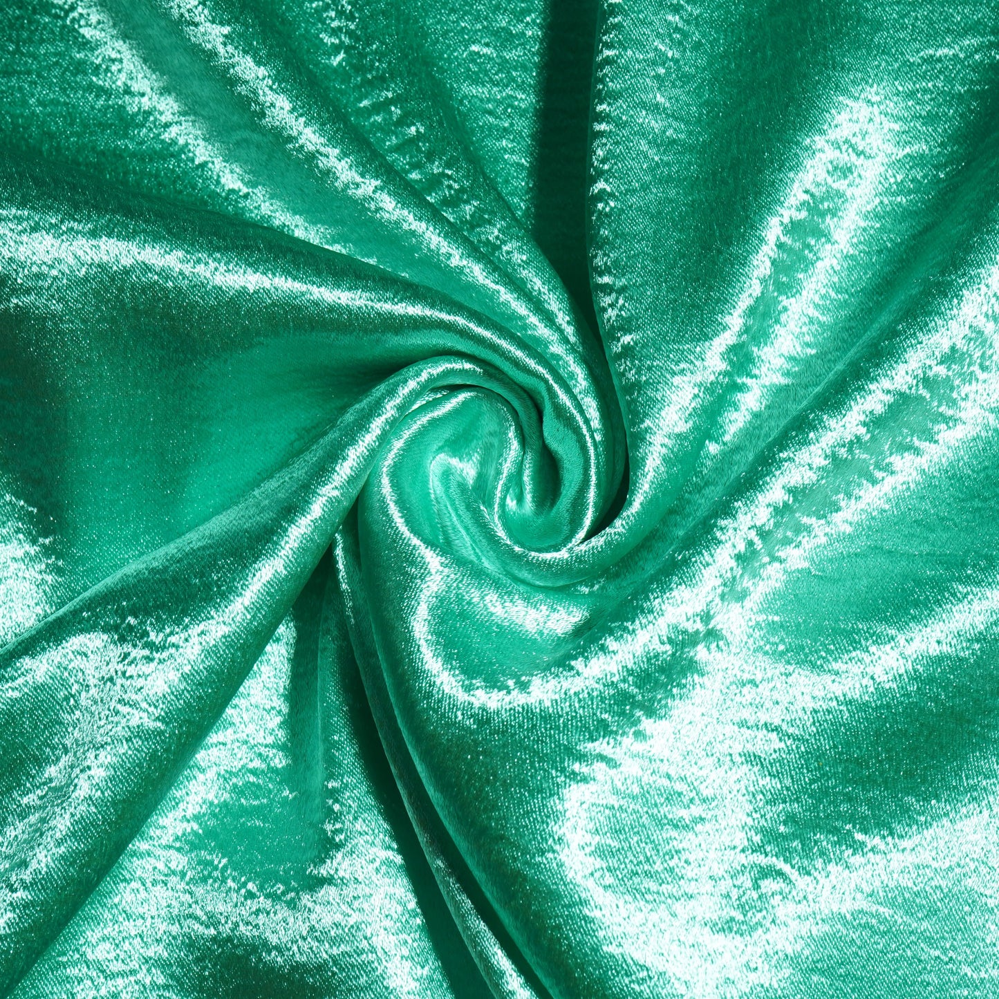 Sea Green Solid Soft Satin Fabric 21898