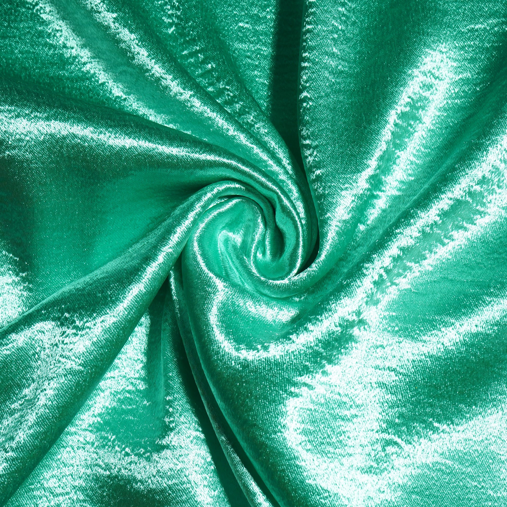 Sea Green Solid Soft Satin Fabric 21898