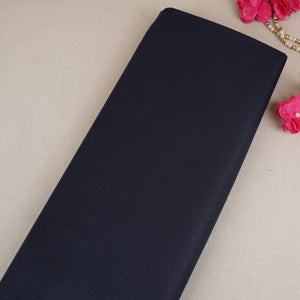 Navy Blue Solid Oxford Cotton Fabric MFM-30172 - TradeUNO