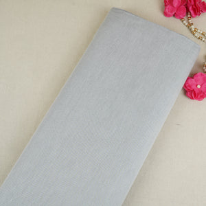 Grey Solid Oxford Cotton Fabric MFM-30174 - TradeUNO
