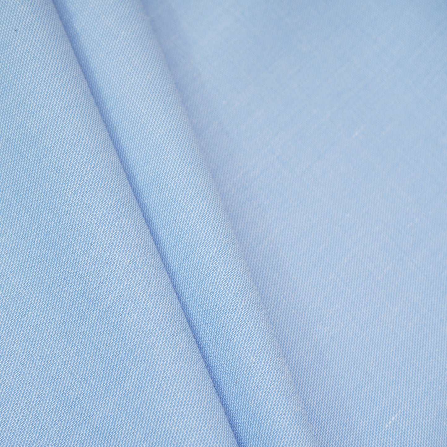 Sky Blue Solid Oxford Cotton Fabric MFM-30146