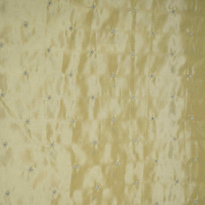 Golden Buti Mirror embroidery Tissue Fabric VFS-31692 - TradeUNO