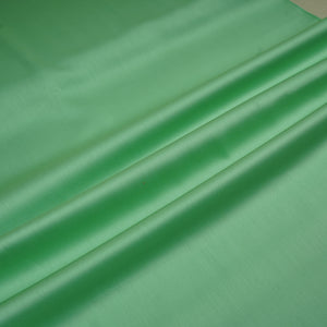 Light Green solid Cotton Satin Fabric 7402