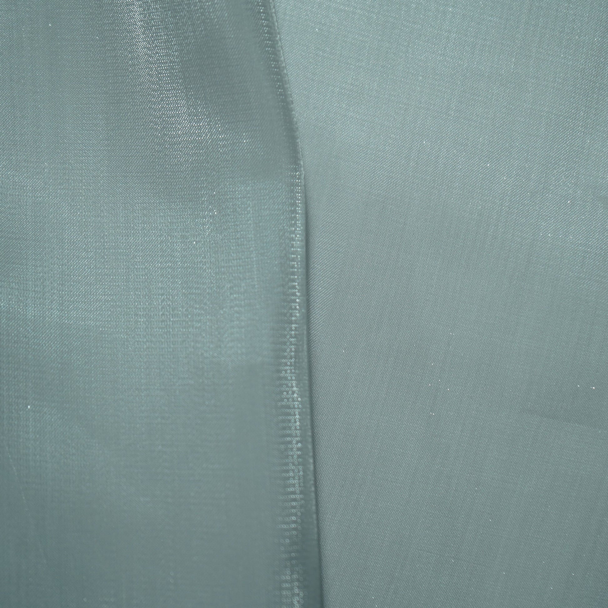 Grey Solid Jimmy Choo Organza Fabric 21952