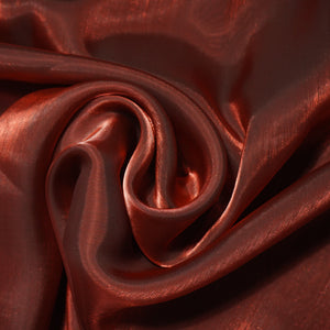Red Solid Jimmy Choo Organza Fabric 21953
