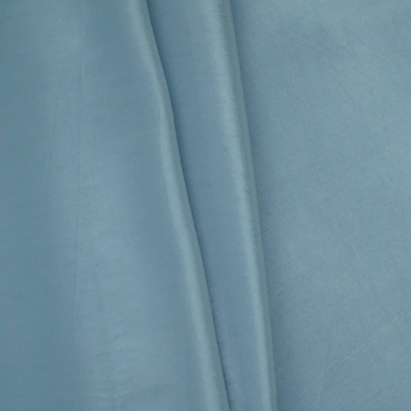 Cadet Blue Solid Natural Crepe Fabric BSN-14