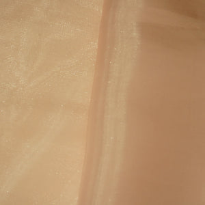 Peach Solid Jimmy Choo Organza Fabric 21946