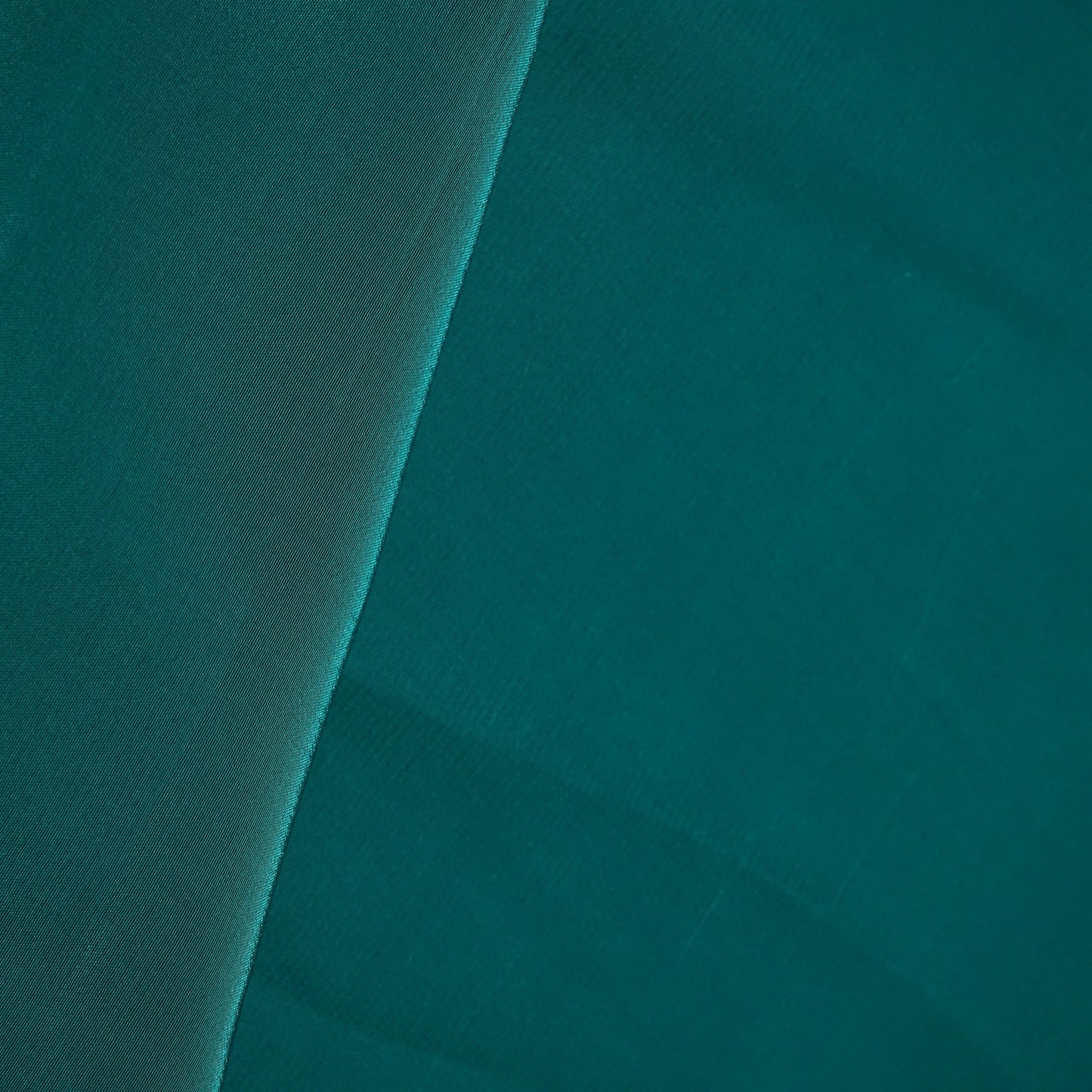 Bottle Green Solid Natural Crepe Fabric