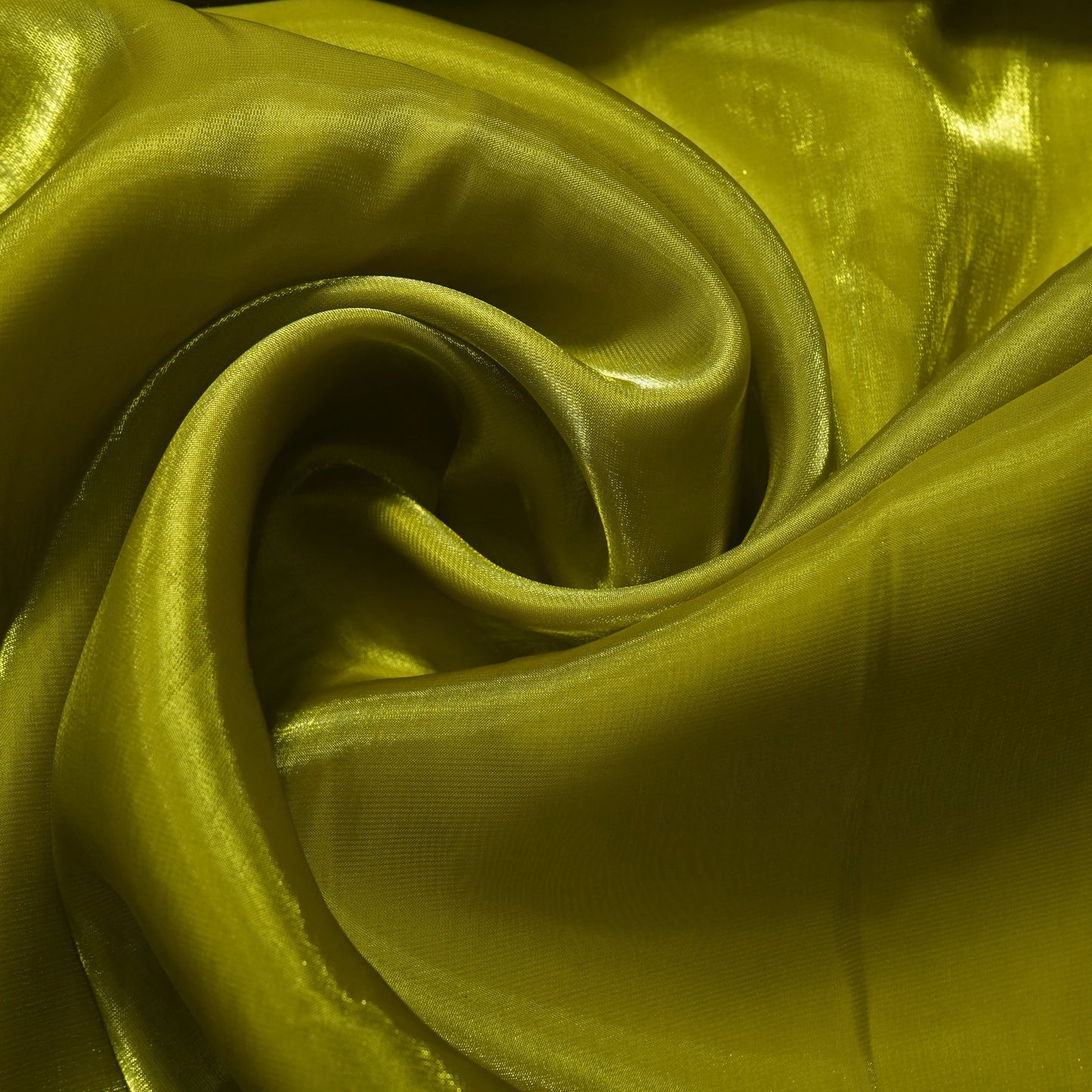 Green Solid Jimmy Choo Organza Fabric 21955