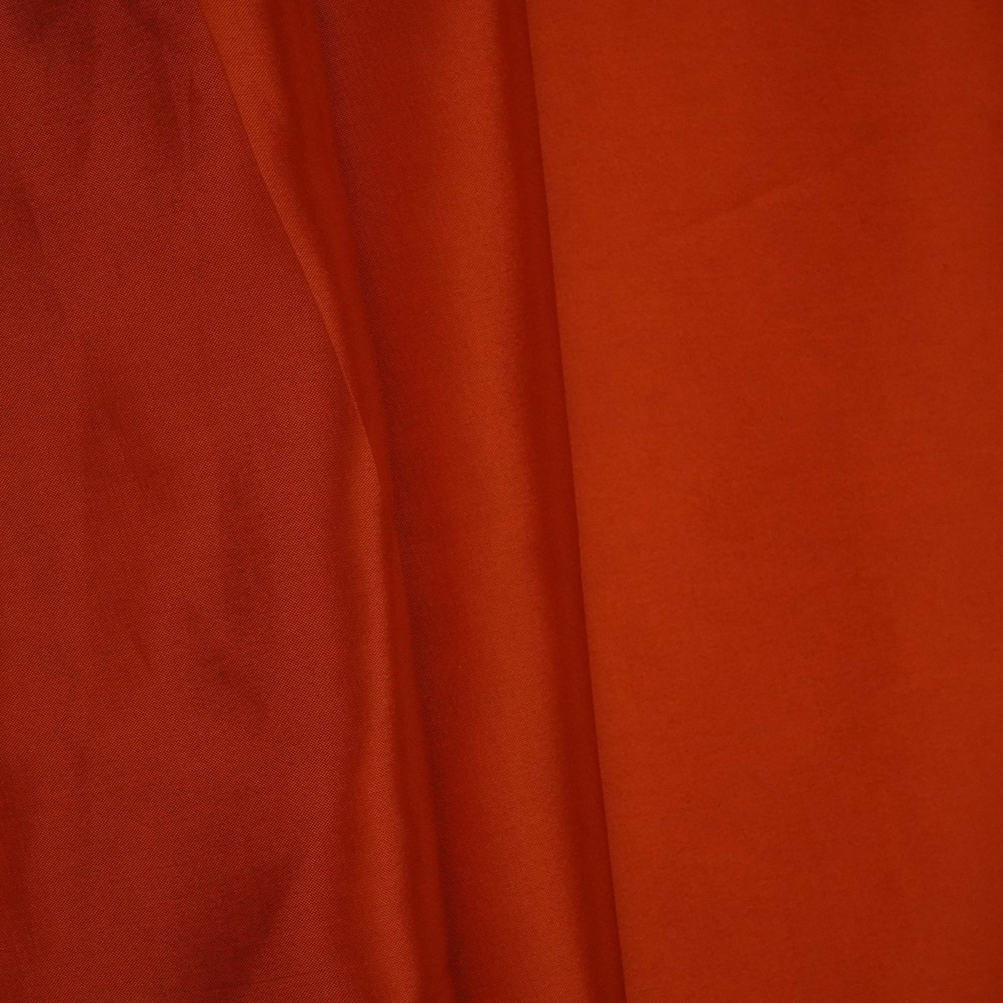 Rust Orange Solid H.O Silk Fabric MFH-09