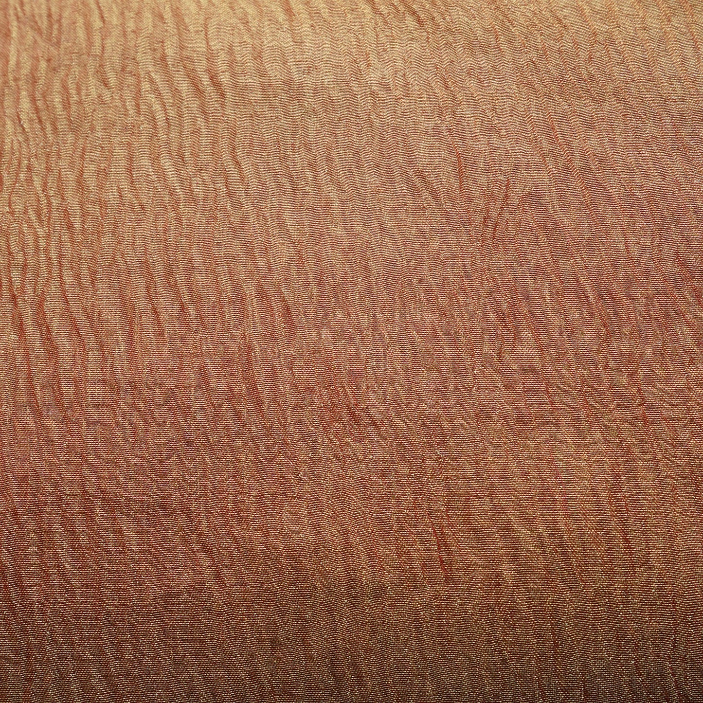 Red Solid Shimmer Crushed Tissue Fabric