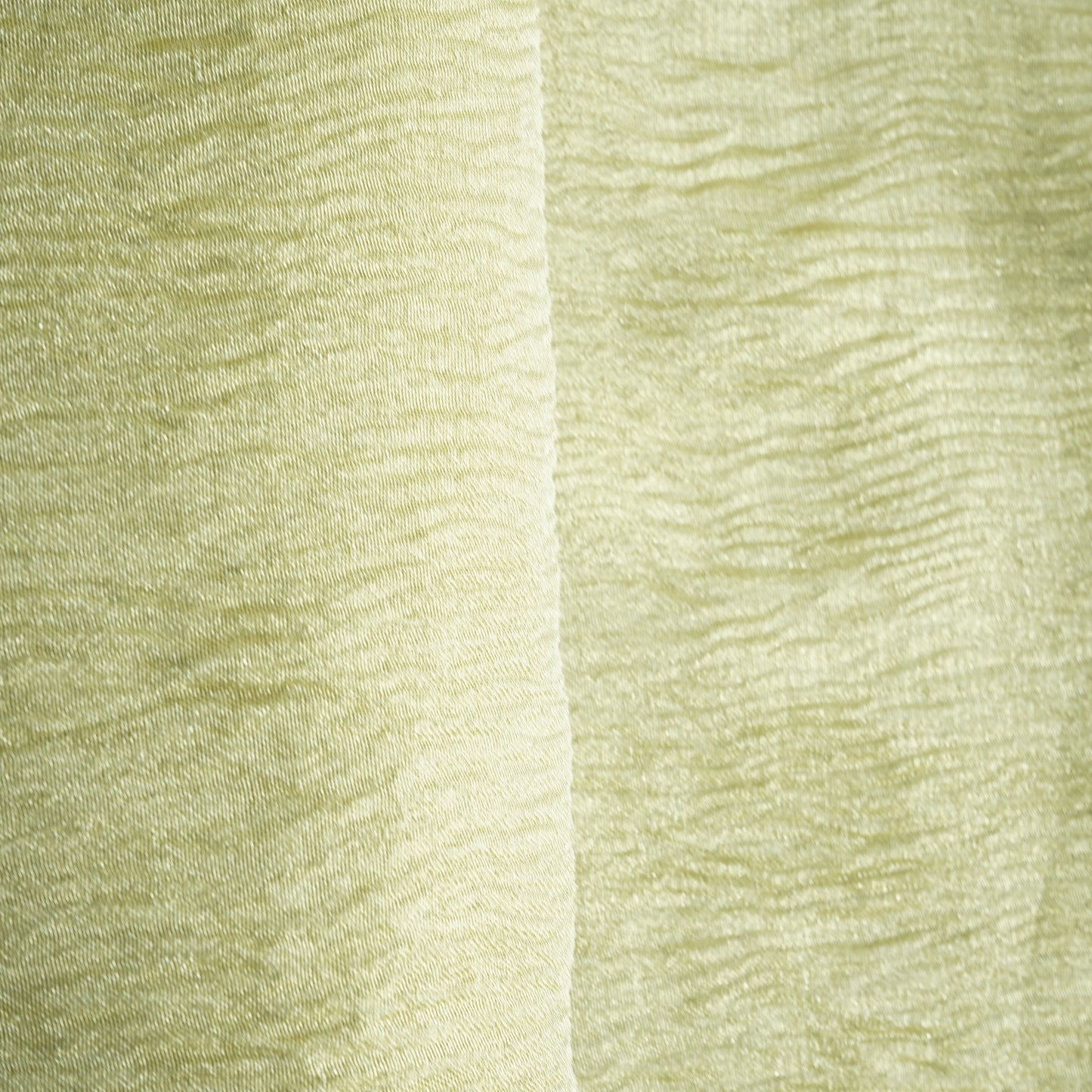 Dull Gold Shimmer Crushed Tissue Fabric