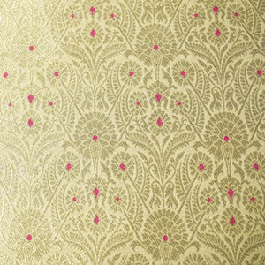 Golden Mina Pauri Banarasi Brocade Fabric