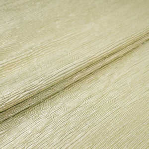 Sky Blue Foil Fabric with Golden Shimmer Crush LI-32273 - TradeUNO