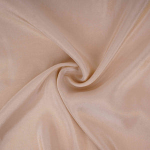 Cream Solid Shimmer Tissue Fabric NFS-01 - TradeUNO