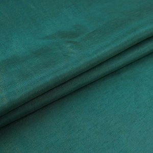 Sky Blue Solid Shimmer Tissue Fabric NFS-06 - TradeUNO