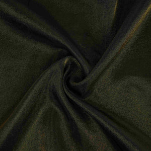 Dark Green Solid Shimmer Tissue Fabric NFS-10 - TradeUNO