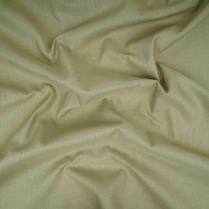 Olive Green Solid Cotton Linen Fabric MKT-32270 - TradeUNO