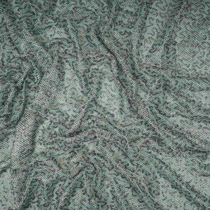 Sky Blue Sequins Embroidery Net Fabric LI-32179 - TradeUNO