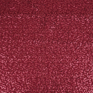 Dark Red Sequins Embroidery Net Fabric LI-32177 - TradeUNO