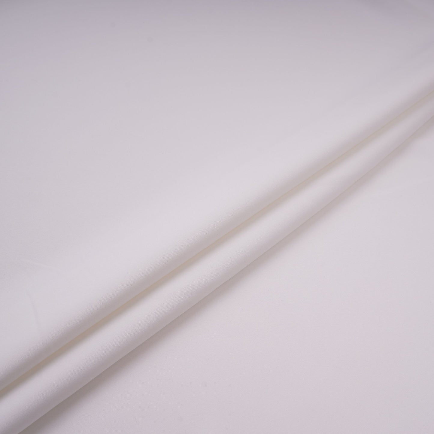 White Solid Banana Crepe Fabric LIB-02