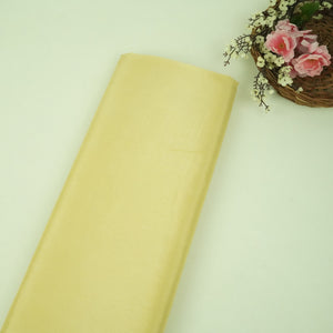Lemon Yellow Solid Chinon Fabric NFC-16 - TradeUNO