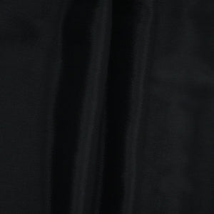 Black Solid Chinon Fabric NFC-06 - TradeUNO