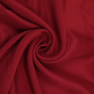 Maroon Solid Chinon Fabric NFC-02 - TradeUNO