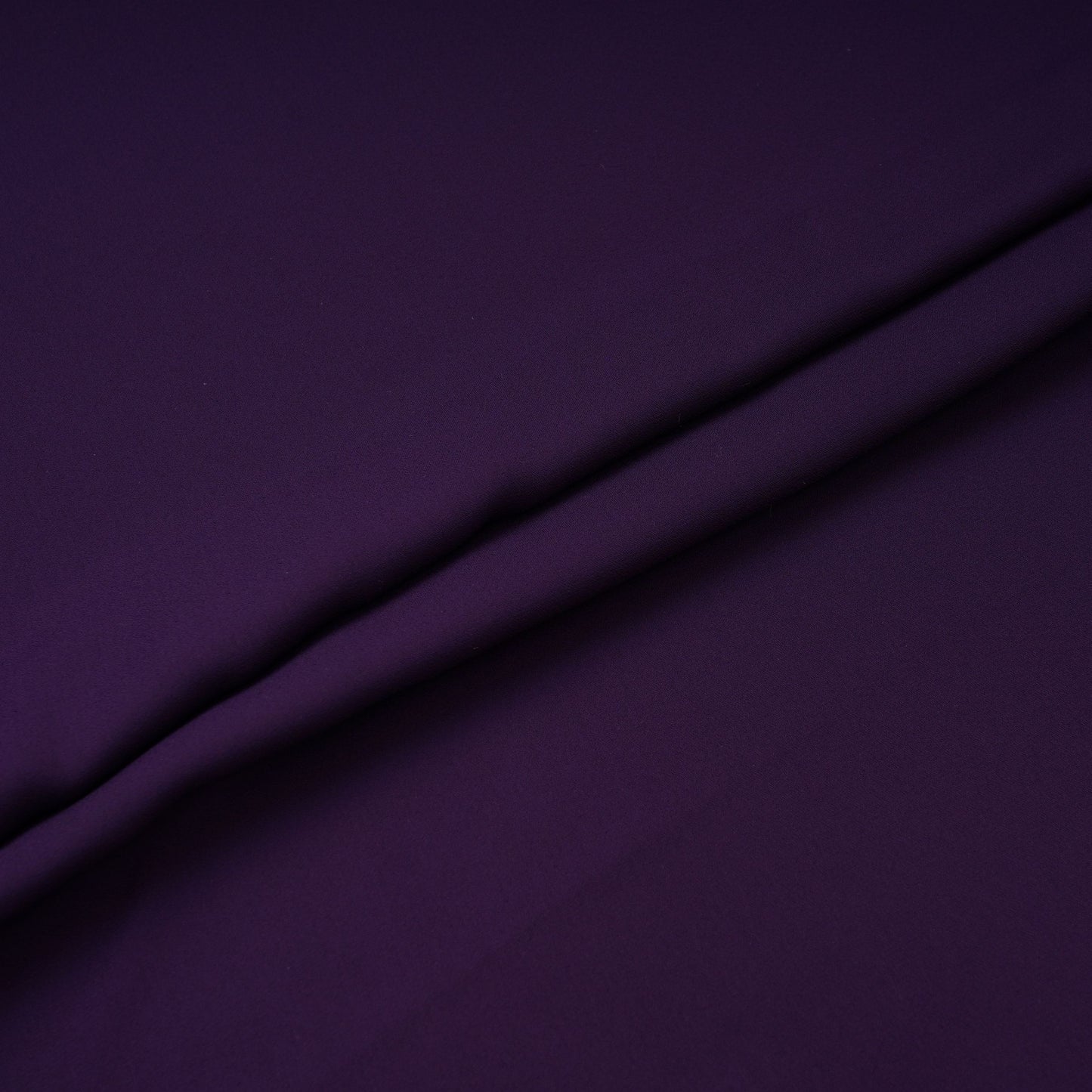 Purple Solid Double Georgette Fabric LI-32205